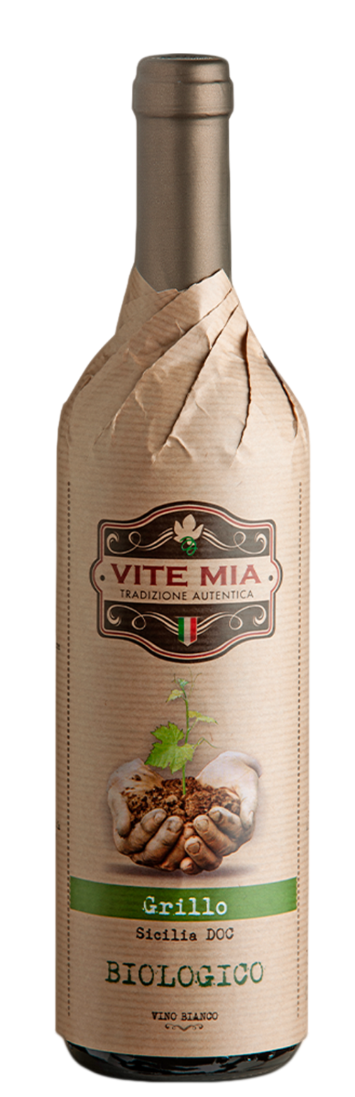 Ảnh Rượu Vang Vite Mia Organic Grillo Sicilia DOC